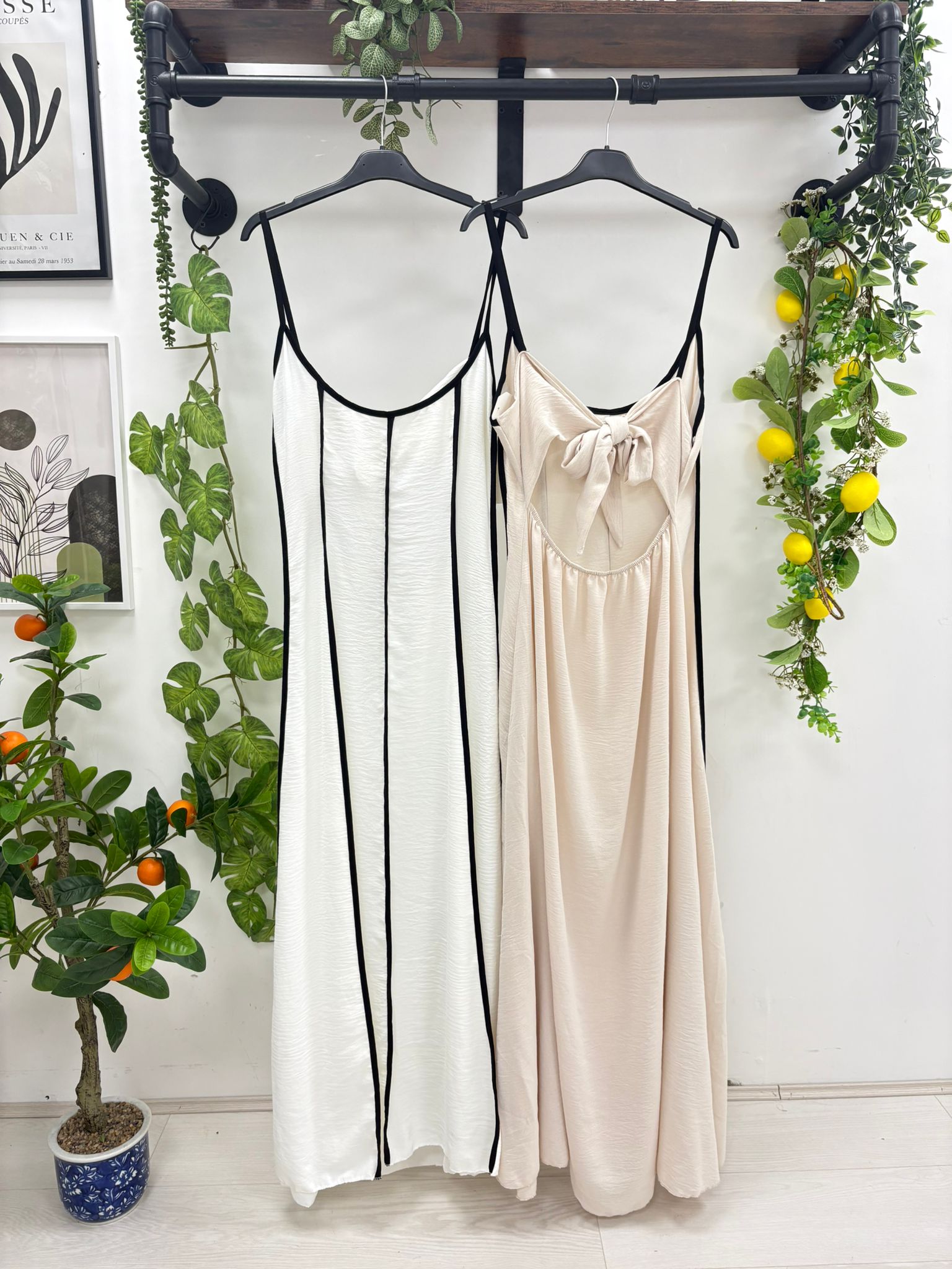 Striped Boho Maxi Dress