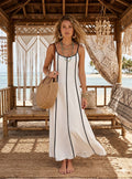 Striped Boho Maxi Dress