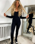 Long Sleeve Seamless Jumpsuit