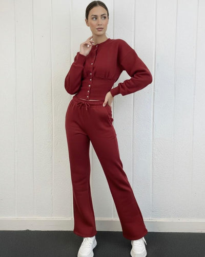 Button Co-ord Set