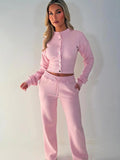 Button-Up Lounge Tracksuit