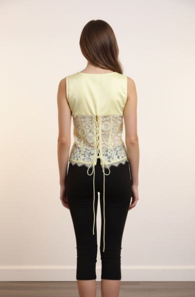 Lace Bustier Top