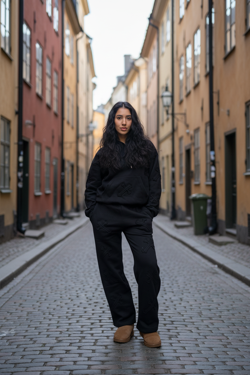 Black Tracksuit — Gamla Stan No Snow