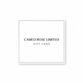 Cameo Rose Limited White Gift Card