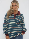 Copenhagen Striped Rugby Sweatshirt