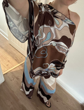 Cape Top and Trouser Set