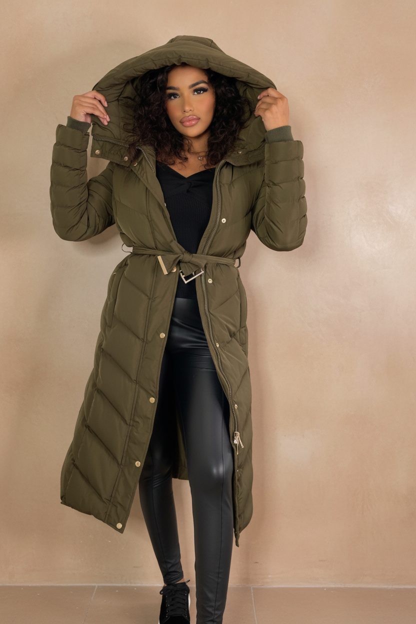 Olive Coat — New Background