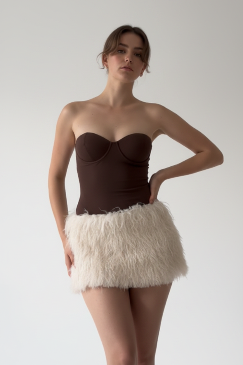 Outfit on studio model