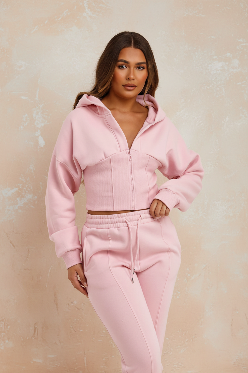 Pink Tracksuit — New Background