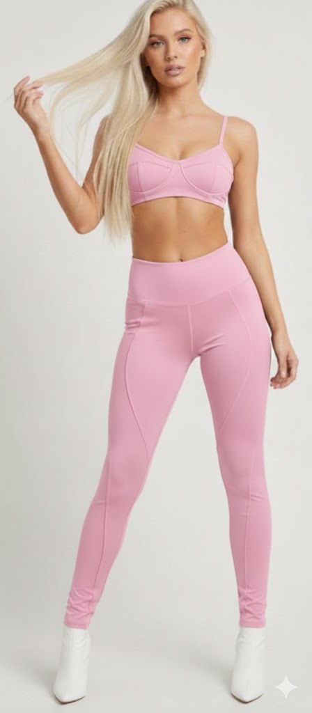Sculpt Contour Sports Bra & High-Waist Legging Set