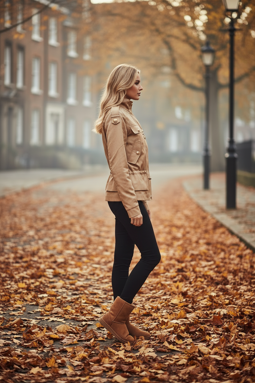 Trench Coat Side Profile